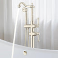 Freestanding Tub Faucet Sets, JetsBath Floor Mount BathTub Filler by JetsBath