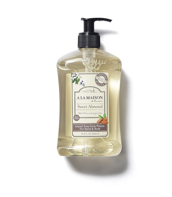 A LA MAISON de Provence Sweet Almond Liquid Hand and Body Soap - Image 5