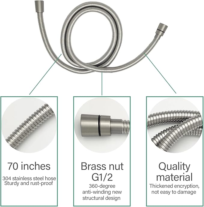 RV Outdoor Shower Head Kit - Image 3