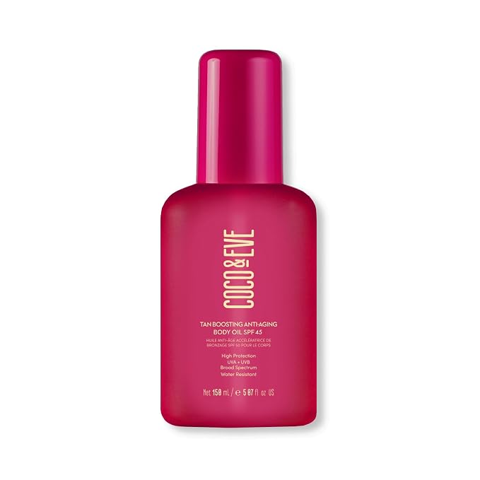 Coco & Eve Tan Boosting Anti-Aging Body Oil SPF45 by CocoEve