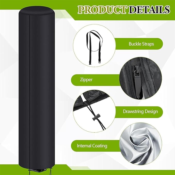 rockible Outdoor Solar Shower Cover Solar Shower Enclosure, Sturdy - Image 5