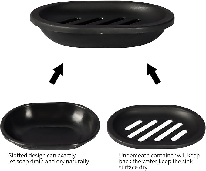 Topsky Soap Dish for Shower, Bar Holder - Image 3
