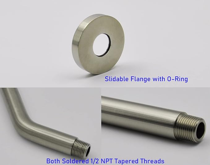 Aquaiaw Only Produce and Sell Solid Brass Shower Arms. Aquaiaw Shower Arm and - Image 4