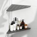 Corner Shower Shelves 10" 2 Pcs, 304 Stainless Steel Shower Corner Shelf Wall by BATHLAVISH