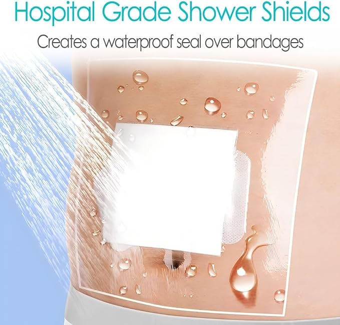 12"x15.7" Waterproof Shower Cover Incision Bandages - Image 4