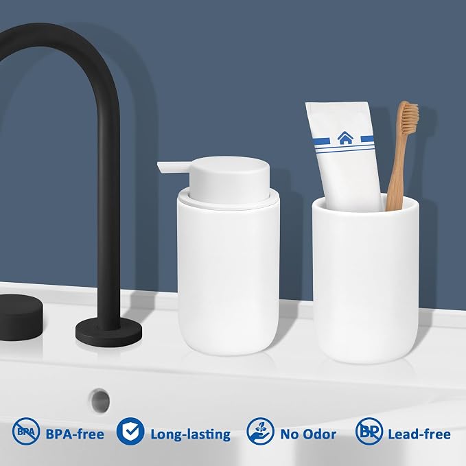 Soap Liquid Dispenser Ceramic - Image 2