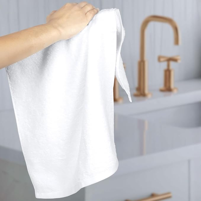 Amazon Basics Soft and Thick Cotton Hand Towels, 16 x 26 in - Image 7