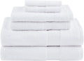 Comfort Spaces Turkish Bathroom Towel Set 6 Piece Luxury Bath Towel Set 2 Hand by ComfortSpaces