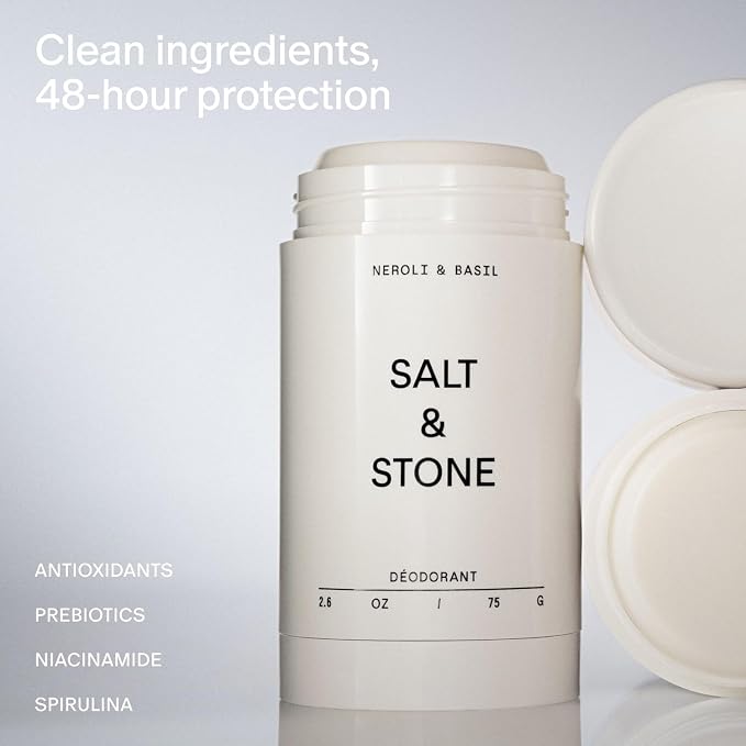 Salt & Stone Signature Scent Duo Set | 48 Hour Aluminum-Free Deodorant & - Image 4