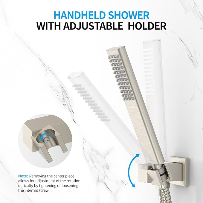 EMBATHER Shower System 12" Shower Faucet Set - Image 4