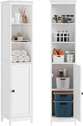 RRX Tall Bathroom Storage Cabinet, Slim Cabinet by RRXHome