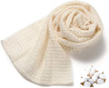Exfoliating Washcloth Shower Back Scrubber, Natural Loofah by TerraDistribution