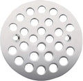 4-1/4” Round Shower Drain Cover, Screw-in Shower Drain Strainer, by Rixid