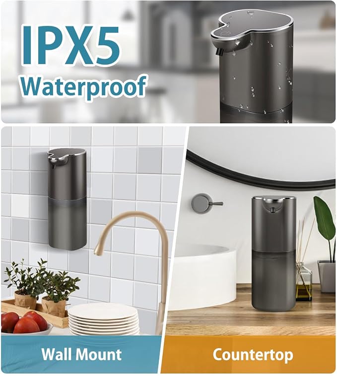 Soap Dispenser, Automatic Foaming Soap Dispenser - Image 6