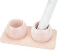 2 Pack Ceramic Toothbrush Holder by LUEXBOX
