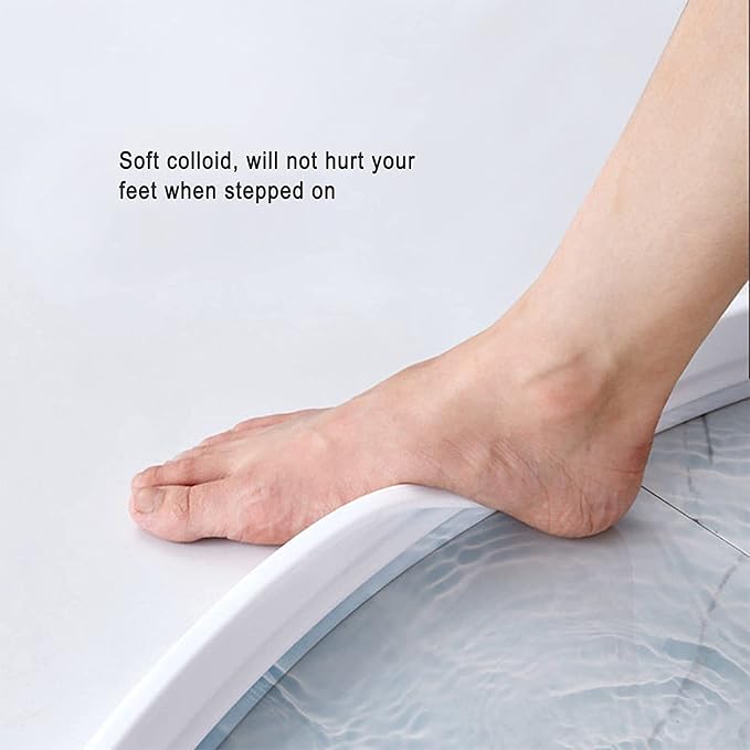 Collapsible Shower Water Guard Water Splash Guard Water Dam Barrier Shower - Image 5