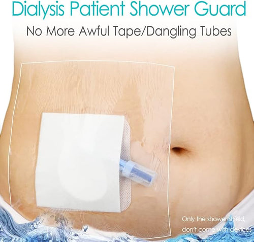 14 Pcs Waterproof Dialysis Catheter Shower Cover - Image 2