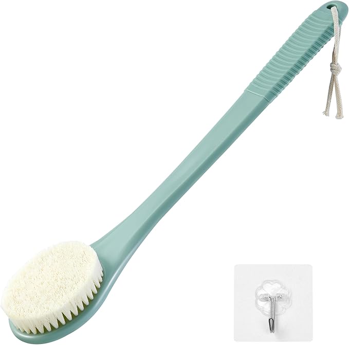 Back Scrubber for Shower, Shower Body Brush for Cleaning by VANZAVANZU