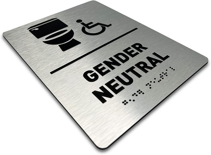 Gender Neutral Restroom Sign by GDS - Image 2