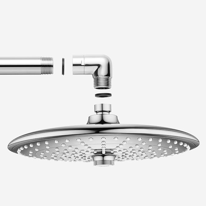 OFFO Shower Head Elbow Adapter, All Metal Handheld Shower Head Elbow Adapter - Image 6