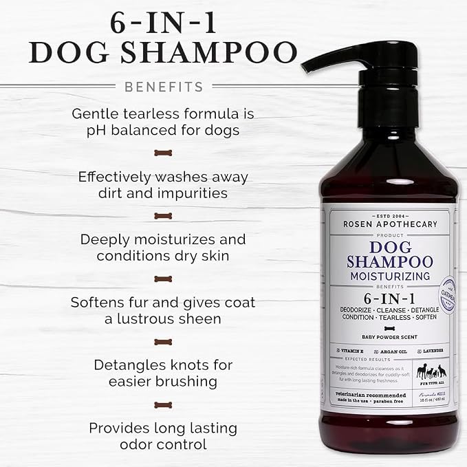 6-in-1 Moisturizing Dog Shampoo - Image 4