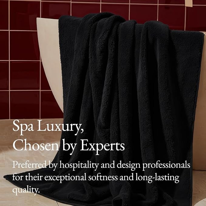 Italic Ultraplush Luxe 6 Piece Towel Set – 2 Bath Sheets, 2 Hand Towels - Image 7