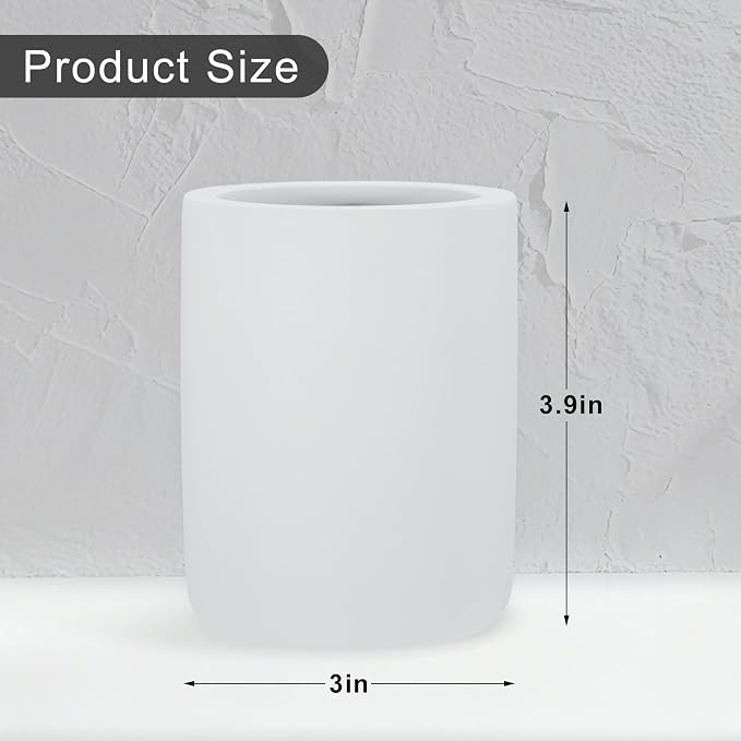 Toothbrush Holder, Diatomite Bathroom Organizer, Toothbrush & Toothpaste Holder - Image 2