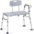 Tub Transfer Bench for Bathtub, 500lb Heavy Duty Shower Chair by TABEKEHealthCare