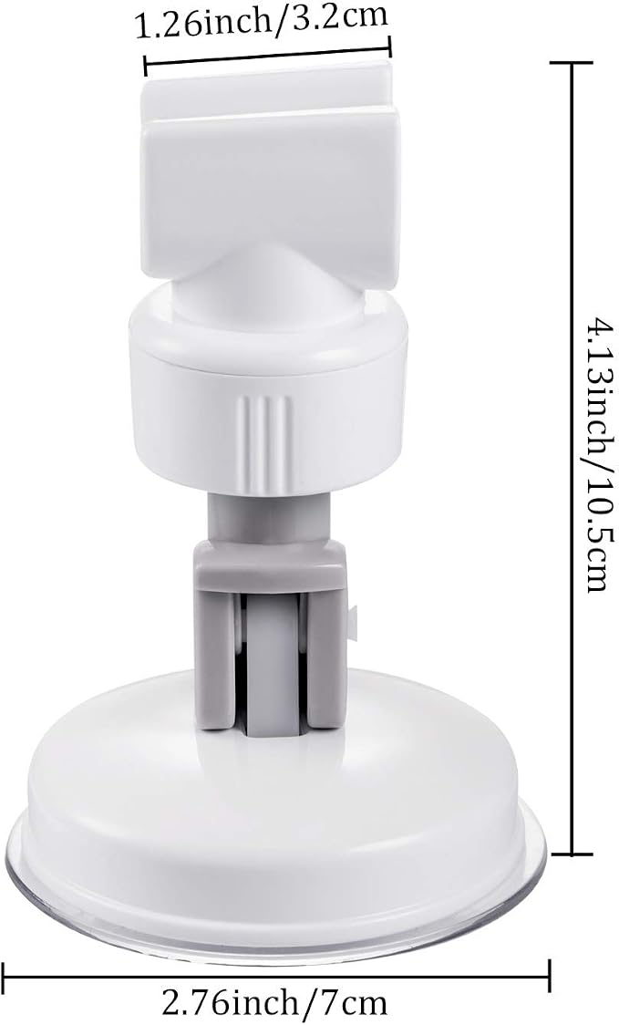 Zhehao Adjustable Shower Head Holder, Removable Suction Cup Shower Head Holder - Image 2