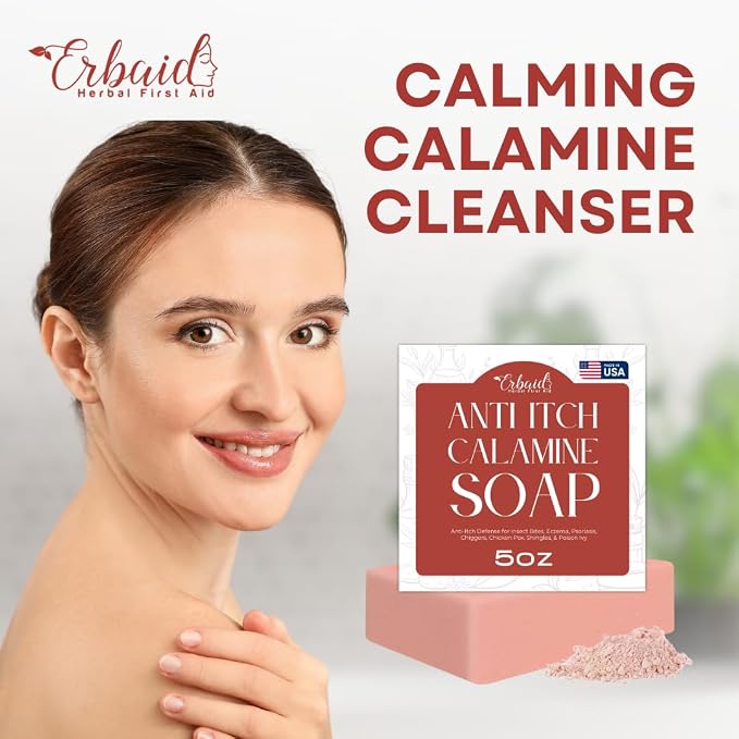Calamine Soap Bar – All Natural Instant Itch Relief – Calming Calamine Soap - Image 6