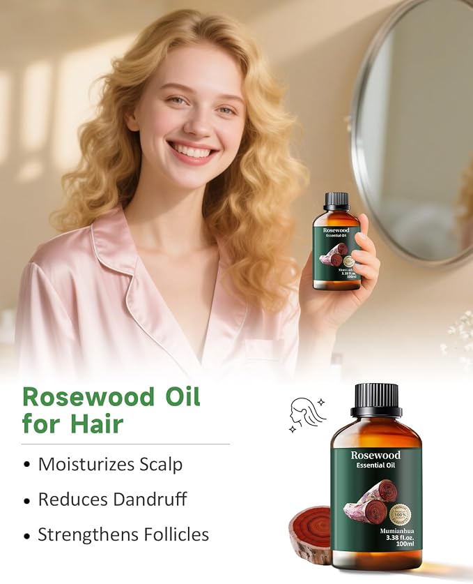 Rosewood Essential Oil for Outdoor Shield, Natural Protective Barrier, Sweet - Image 4
