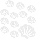 Clear Bathtub Stickers Non Slip, Shell Shaped Tubs Safety Shower Treads by Coufce