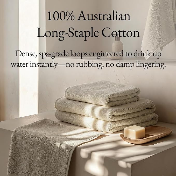 Italic Ultraplush 100% Australian Cotton Towels - Image 6