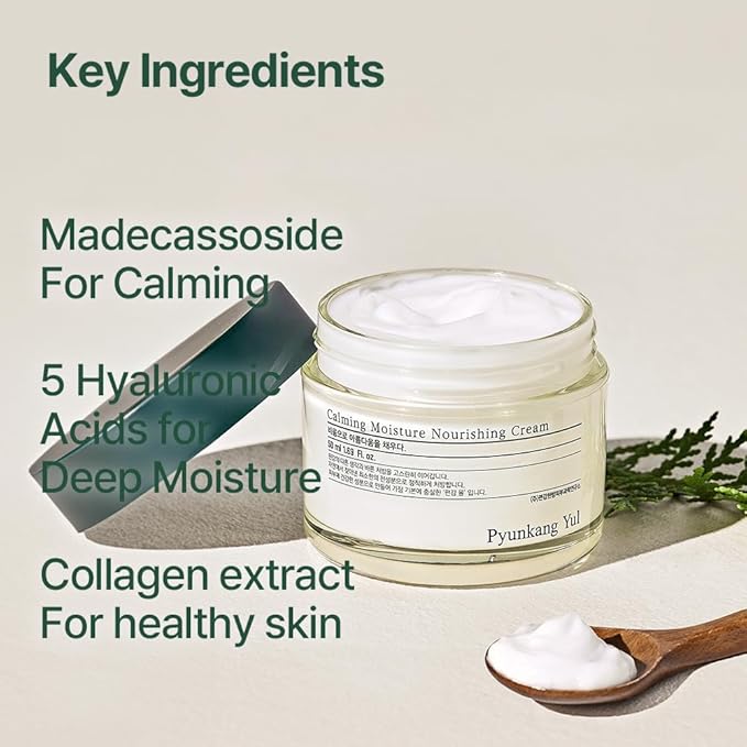 Pyunkang Yul PKY Calming Moisture Nourishing Cream Instantly Soothes Sensitive - Image 6
