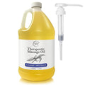 Unscented Massage Oil for Massage Therapy | 100% Natural Body Oil | Premium by BrookethorneNaturals