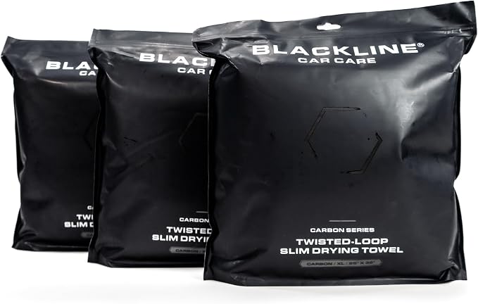 Blackline 24"x36" Slim Twisted-Loop Drying Towel, Streak Free, Lint Free - Image 8