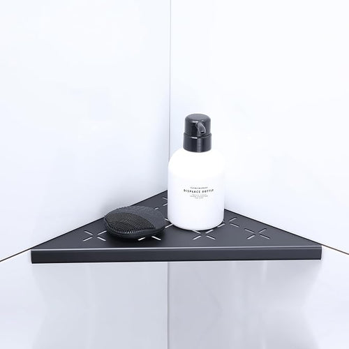 12" Corner Shower Shelf, Recessed Corner Shelf Organizer Rack, No Drilling by XiarnotogiHome