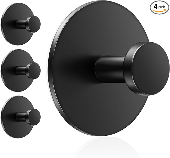 Multifunctional Towel Hooks for Bathroom Wall by BUSSDIS
