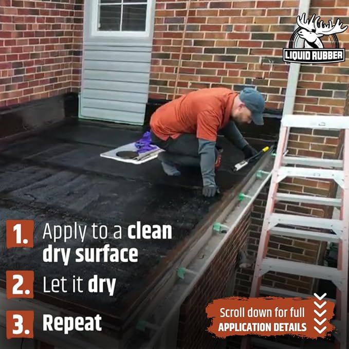 Liquid Rubber Waterproof Sealant – DIY Leak Repair Coating - Image 5