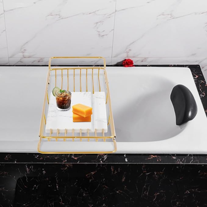 Bath Tub Tray Expandable Bathtub Tray 26.77-35.43 in, Bathtub Trays - Image 3