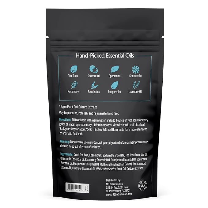 Tea Tree Oil Foot Soak and Epsom Salts - Image 2