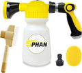 Giant Pet Washing Hose Attachment, 6-in-1 Soap Sprayer Moden Garden Hose Nozzle by Unknown