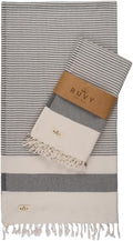 Ruvy Home Basics 2 Pack Turkish Beach Towels – Oversized Quick-Dry Bath Towels by RuvyHomeBasics