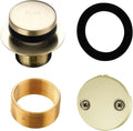 Gold Brushed Tub Drain Tip-Toe Tub Trim Set Conversion Kit Assembly, Hidrop by HIDROP