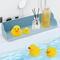 Bathtub Splash Guard, Silicone Bath Caddy Tray by Weeme