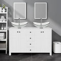 48 Inch White Bathroom Vanity by Solidee