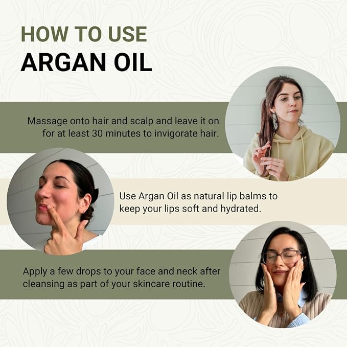 Argan Oil for Hair Growth Oil 16oz - Image 4