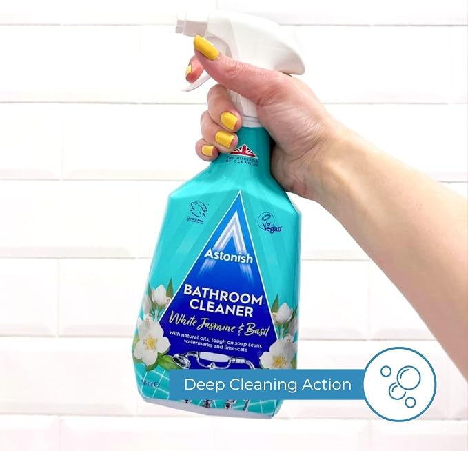 Astonish Streak Free Foaming Bathroom Cleaner Spray Bottle - Image 3