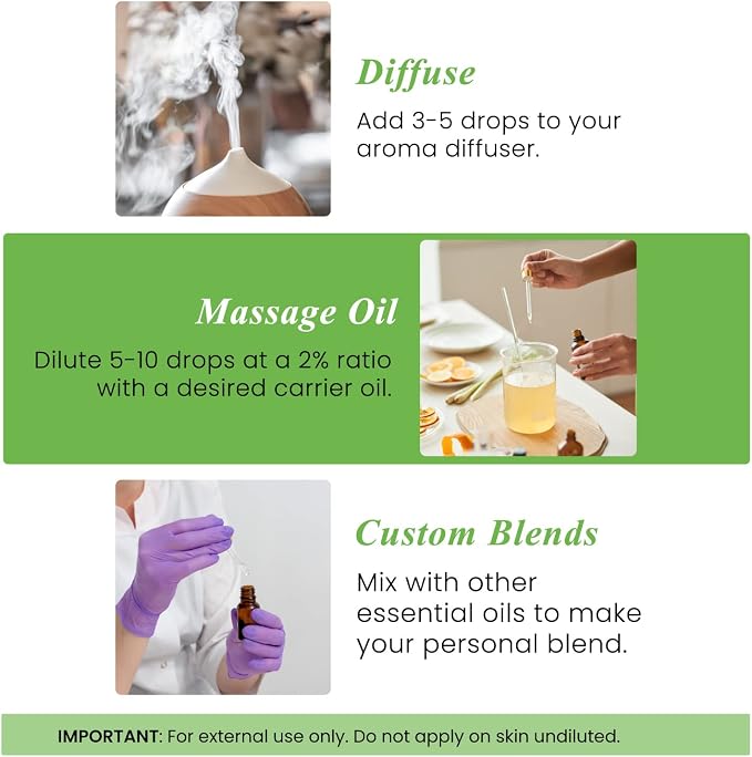 Handcraft Blends Peppermint Essential Oil – 0.33 Fl Oz – 100% Pure and Natural - Image 5