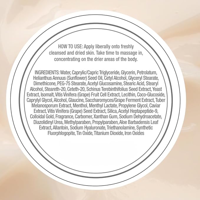 Consult Beaute Champagne Lift Hydrating Firming Body Cream - Image 9